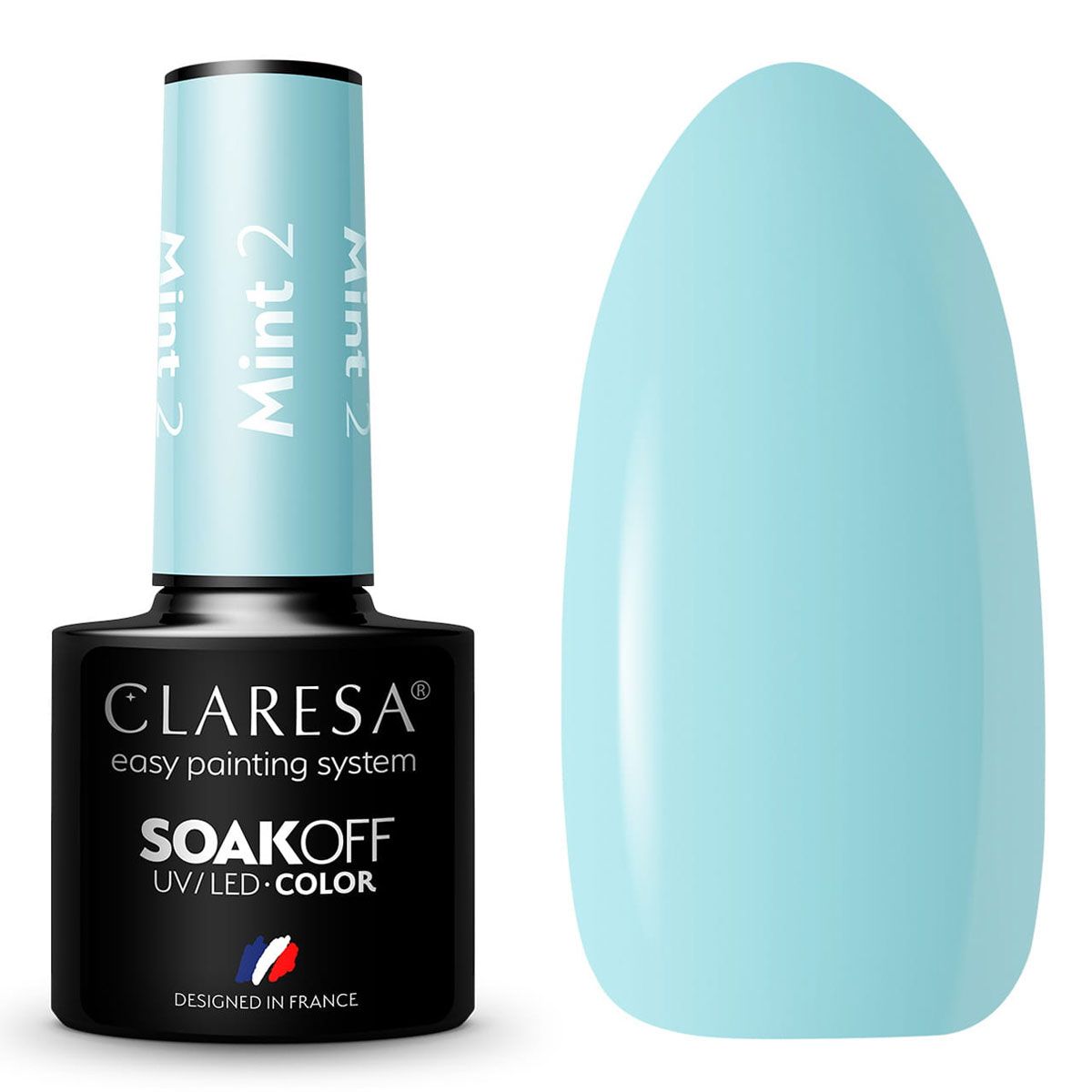 Claresa Claresa UV a conduit Gellak 5ml Mint 2