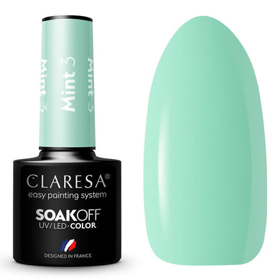 Claresa Claresa UV a conduit Gellak 5ml Mint 3