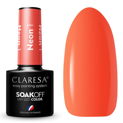 Claresa Claresa UV a conduit Gellak 5ml Neon 1