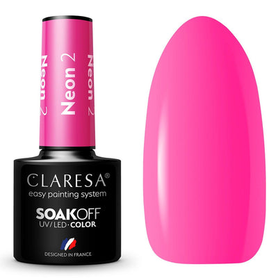 Claresa Claresa UV a conduit Gellak 5ml Neon 2