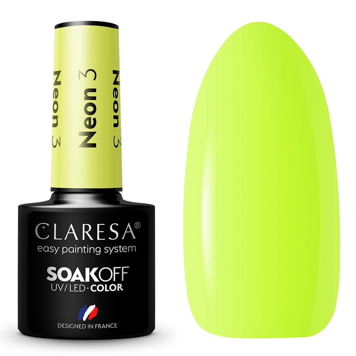 Claresa Claresa UV a conduit Gellak 5ml Neon 3