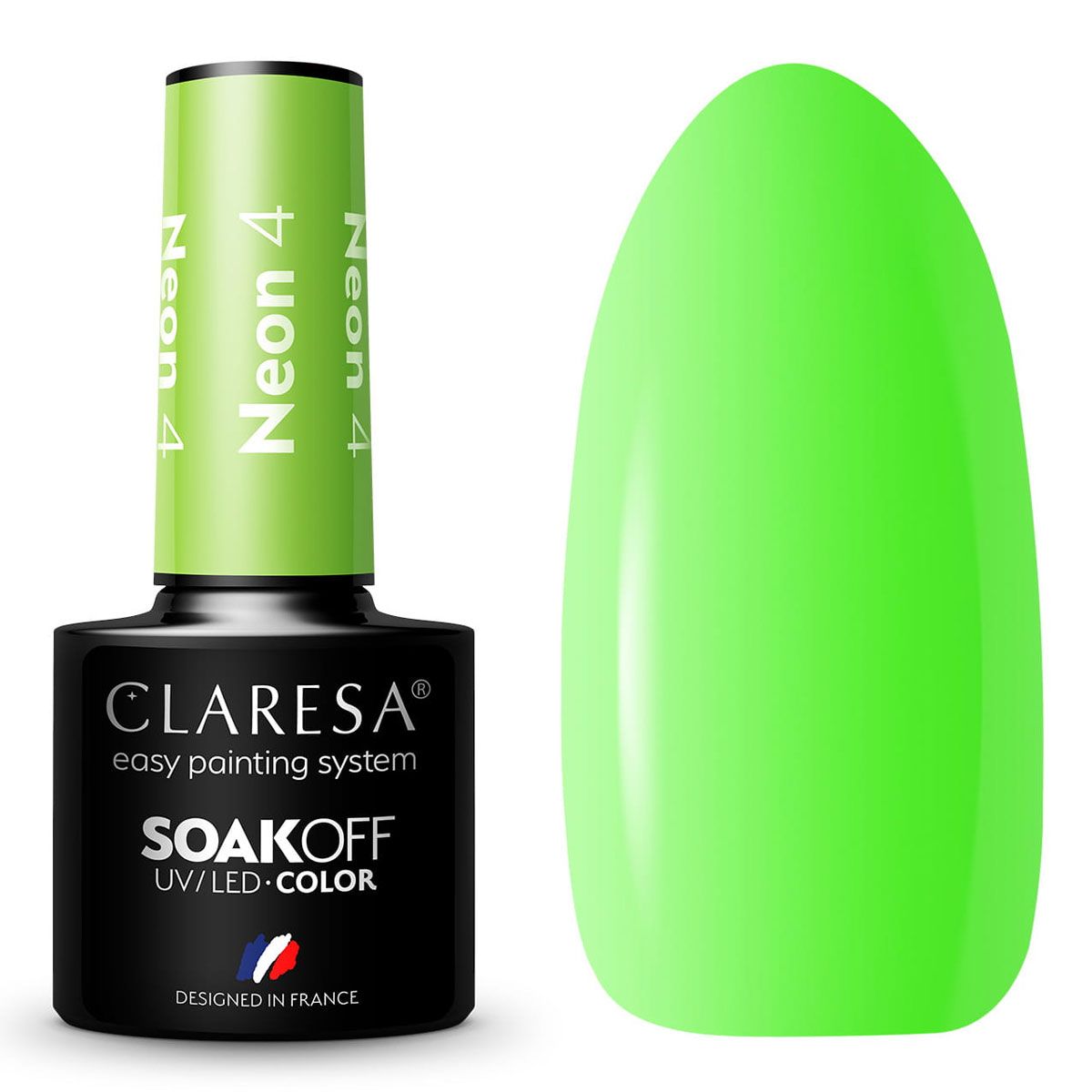 Claresa Claresa UV a conduit Gellak 5ml Neon 4