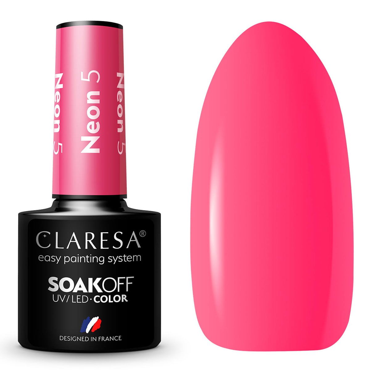 Claresa Claresa UV a conduit Gellak 5ml Neon 5