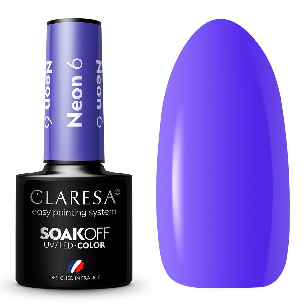 Claresa Claresa UV a conduit Gellak 5ml Neon 6