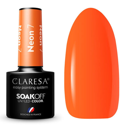 Claresa Claresa UV a conduit Gellak 5ml Neon 7