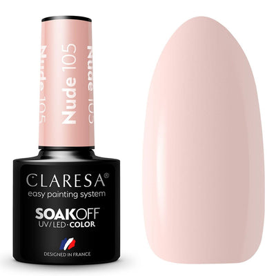 Claresa Claresa UV a conduit Gellak 5ml nue 105
