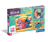 Clementoni Jigsaw Puzzle Square Stitch, 3x48st. - afbeelding 1