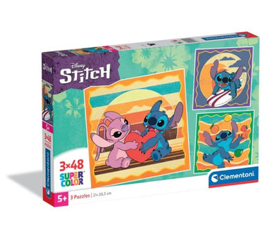 Clementoni Jigsaw Puzzle Square Stitch, 3x48st.