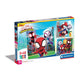 Clementoni Jigsaw Puzzle Super Color Square Spidey et ses amis, 3x48st.