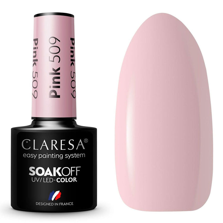 Claresa Claresa UV a conduit Gellak 5ml Pink 509 Funfair