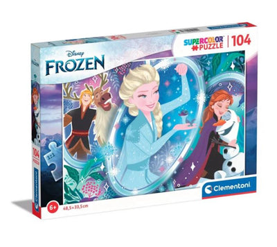 Clementoni Jigsaw Puzzle Super Color Frozen, 104st.