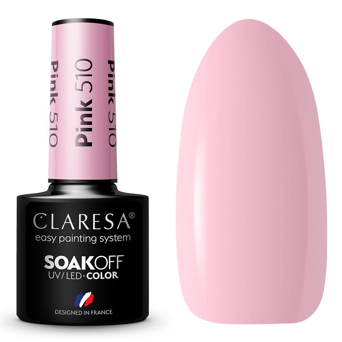 Claresa Claresa UV LED Gellak 5ml Pink 510 Funfair