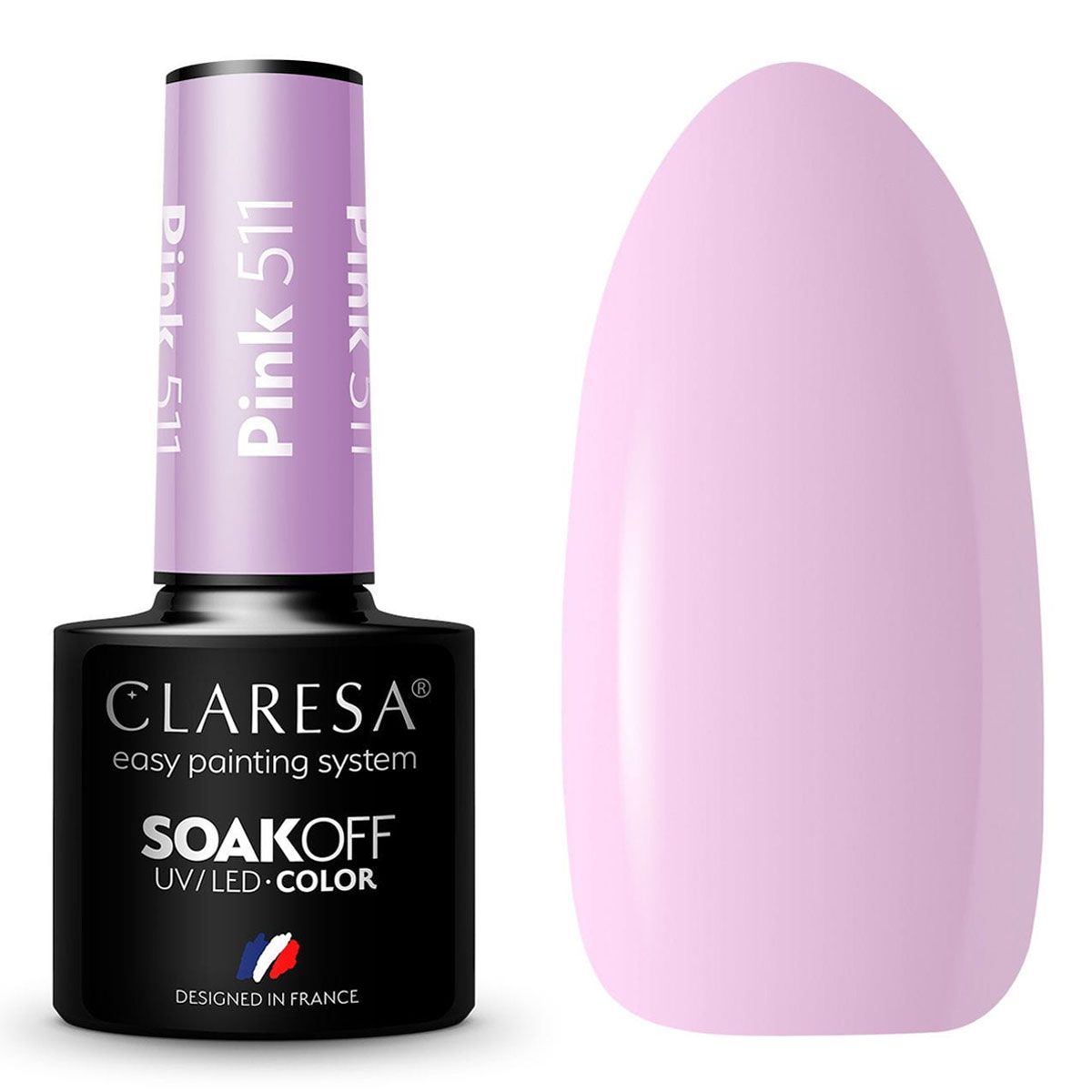 Claresa Claresa UV a conduit Gellak 5ml Pink 511 Balloon Journey