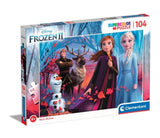 Clementoni Puzzle Disney Frozen 2, 104st. - afbeelding 1