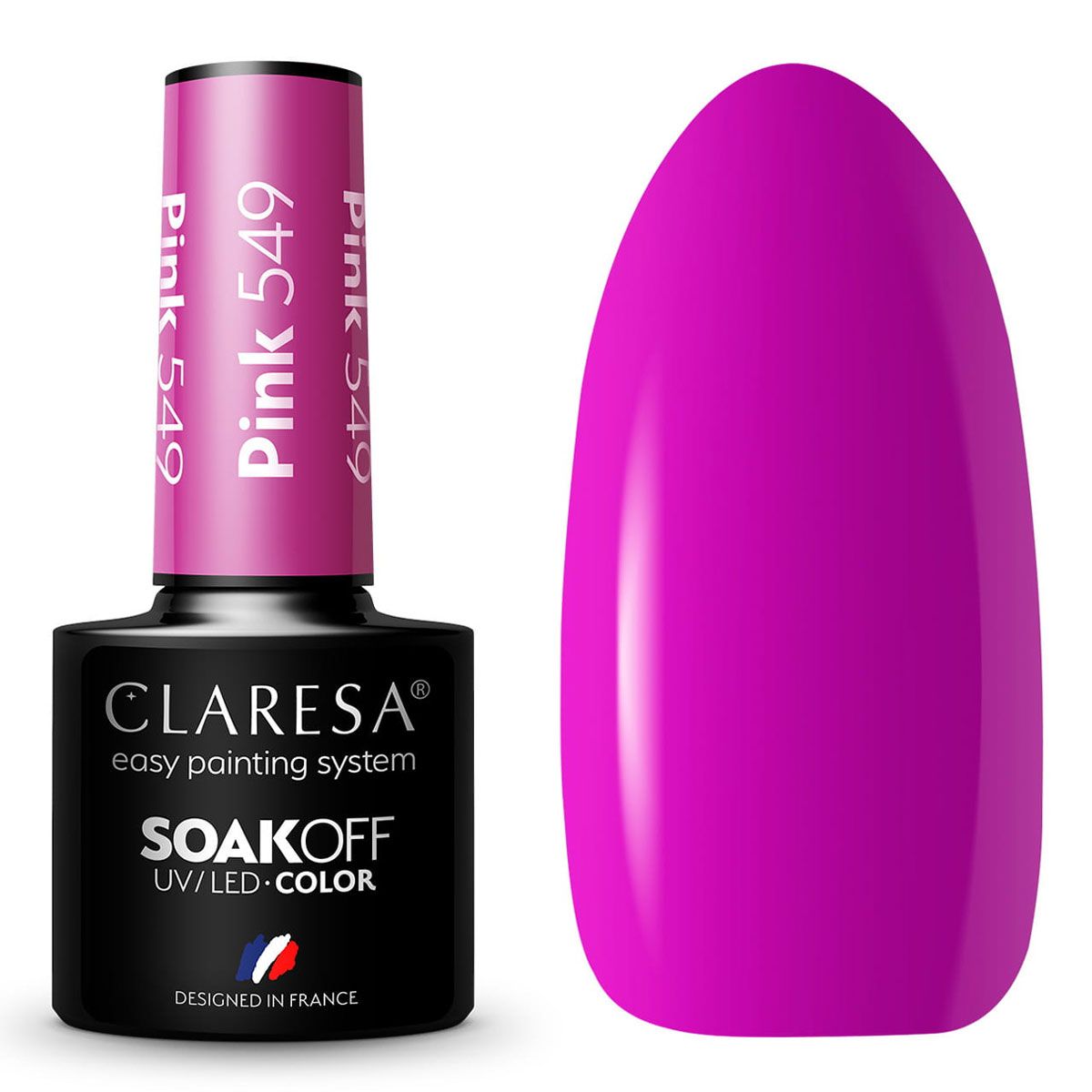 Claresa Claresa UV LED Gellak 5ml Pink 549