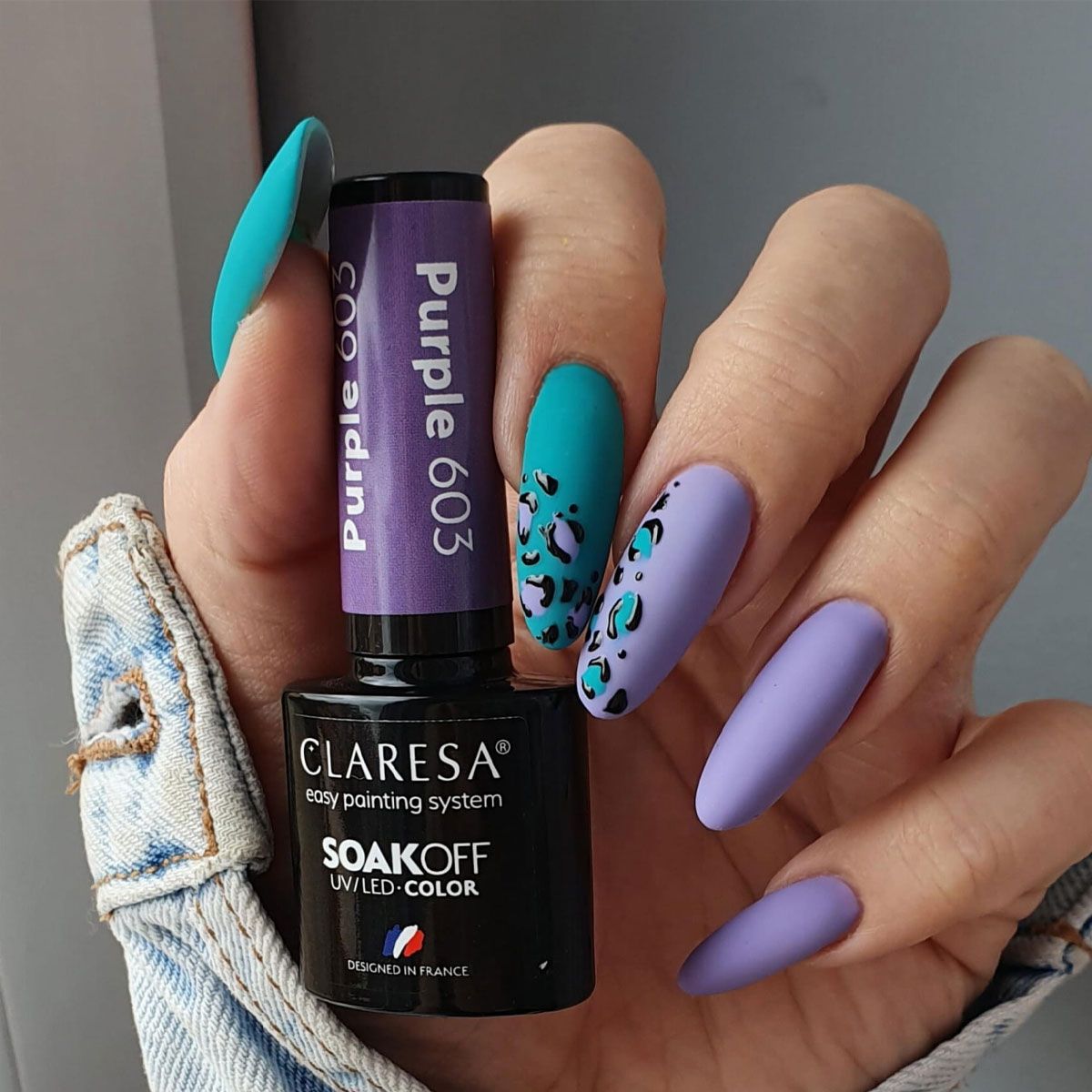 Claresa Claresa UV a conduit Gellak 5 ml violet 603 Funfair