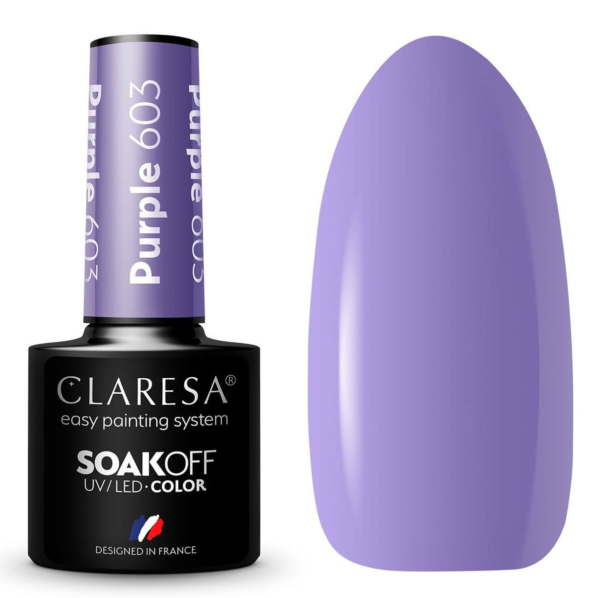 Claresa Claresa UV a conduit Gellak 5 ml violet 603 Funfair