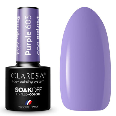Claresa Claresa UV a conduit Gellak 5 ml violet 603 Funfair