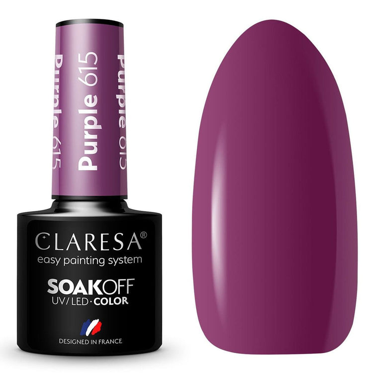 Claresa Claresa UV a conduit Gellak 5 ml violet 615 Forest calme