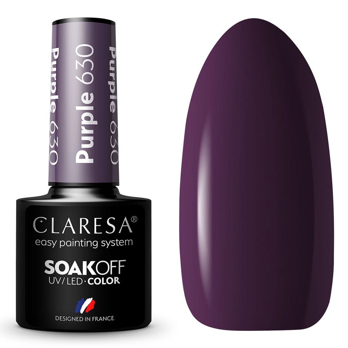 Claresa Claresa UV LED GELLAK 5ml Purple 630 Look