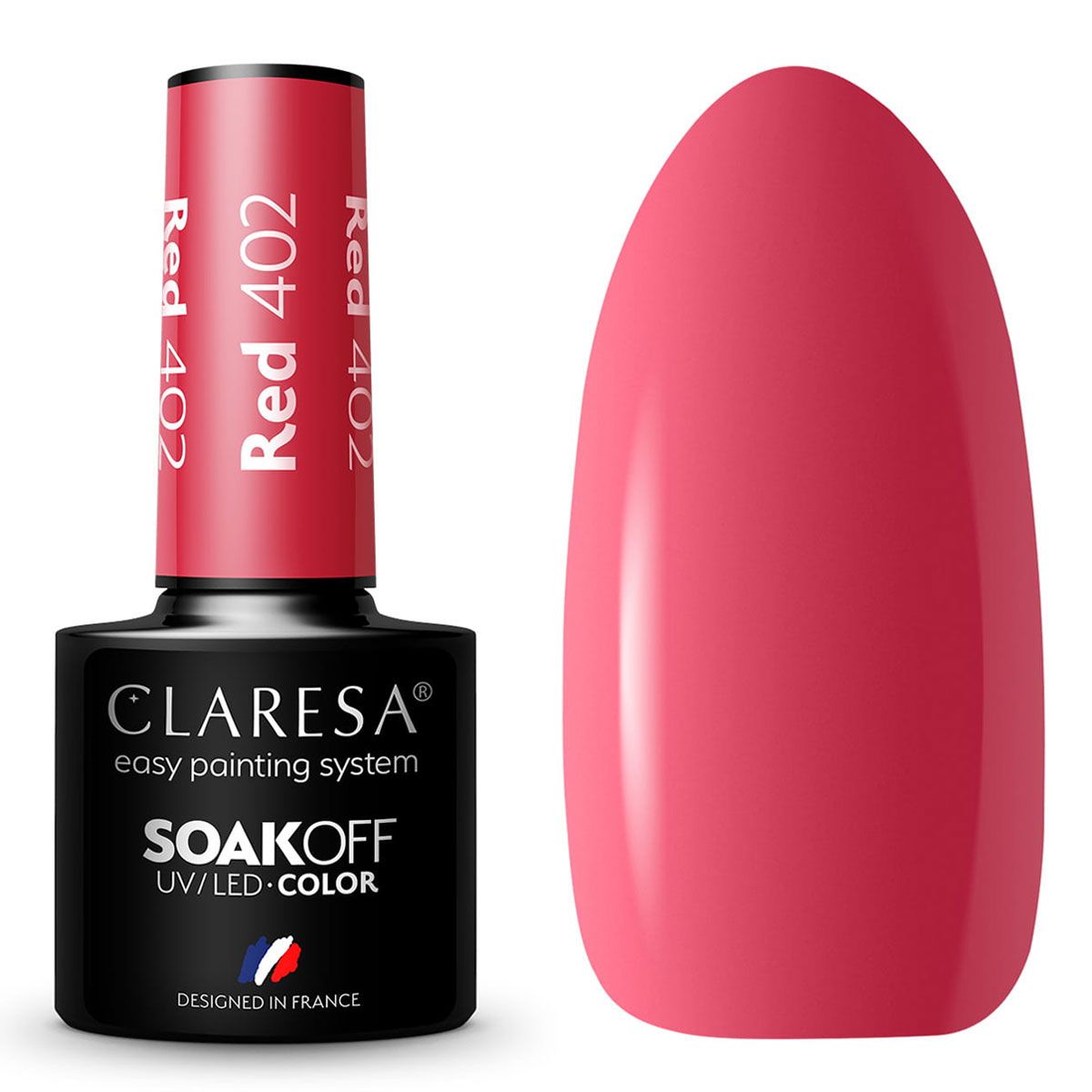 Claresa Claresa UV a conduit Gellak 5ml Red 402 Savanna Vibes