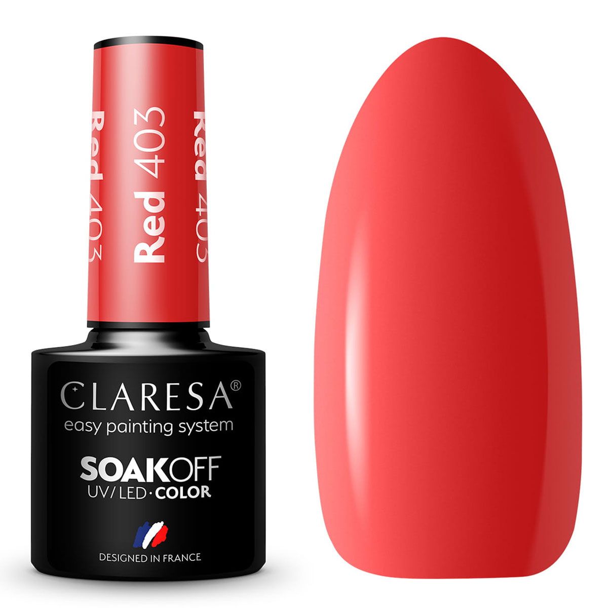 Claresa Vernis Gel UV LED 5 ml Rouge 403 Sunny Garden