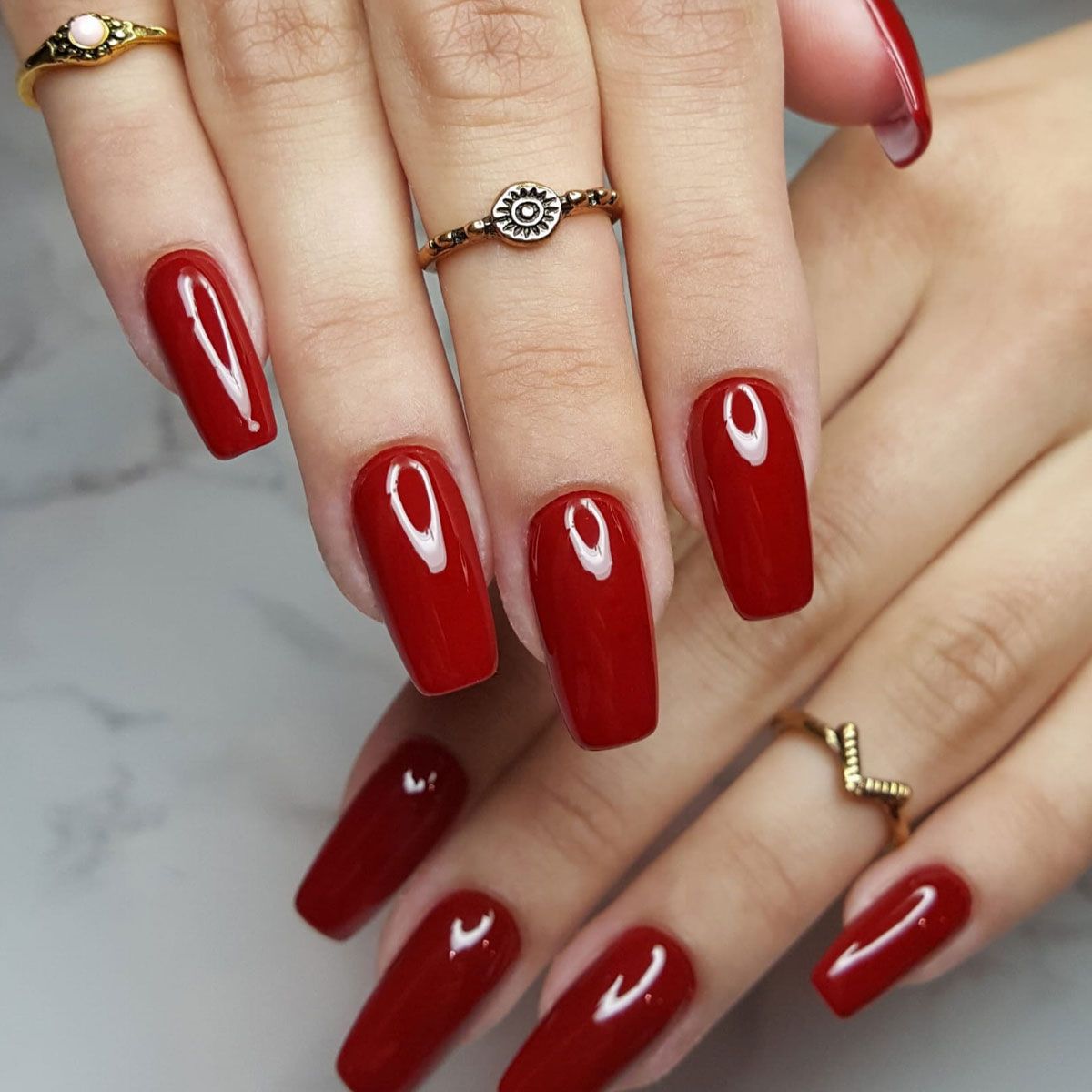 Claresa UV a conduit Gellak 5 ml rouge 420 baies complètes