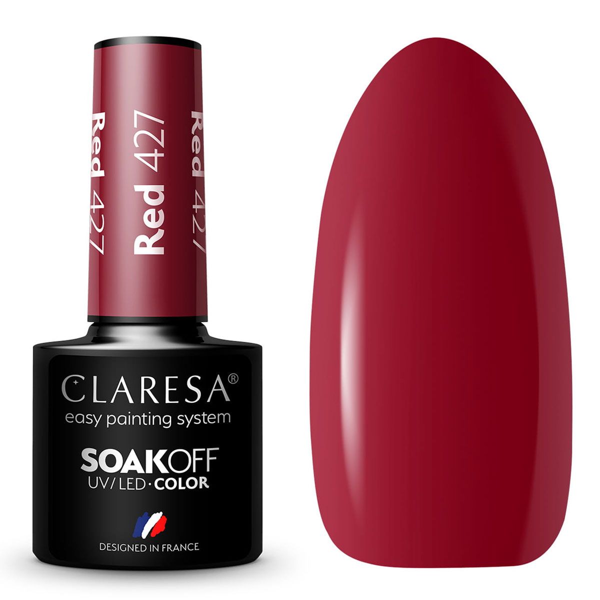 Claresa Claresa UV a mené Gellak 5ml Red 427 Funfair