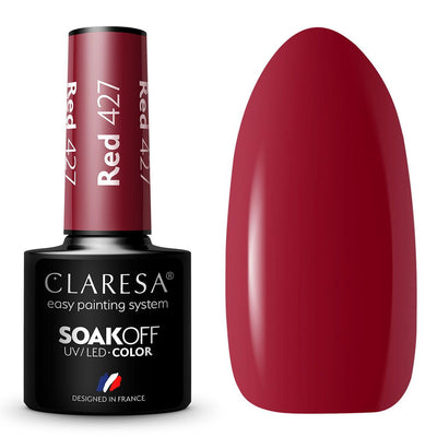 Claresa Claresa UV a mené Gellak 5ml Red 427 Funfair