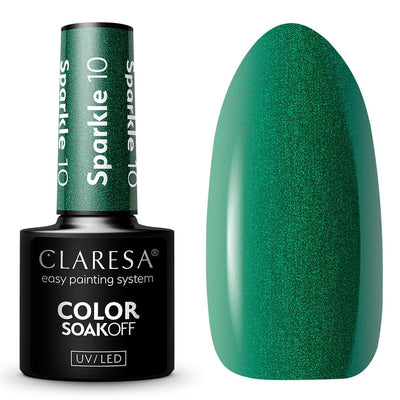 Claresa Vernis Gel UV LED 5 ml Sparkle 10