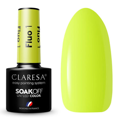 Claresa Claresa UV LED Gellak 5 ml Fluo 1