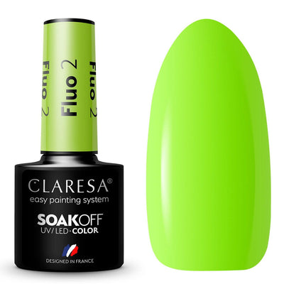 Claresa Claresa UV LED Gellak 5ml Fluo 2