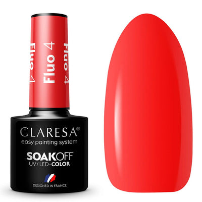 Claresa Claresa UV LED Gellak 5ml Fluo 4