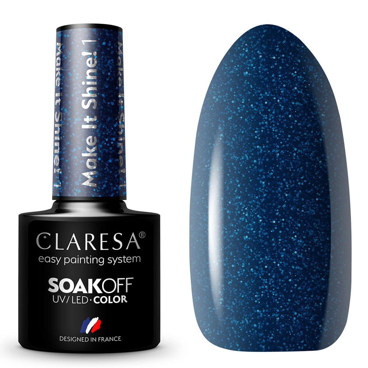 Claresa Claresa UV LED GELLAK 5ml Make It Shine 1