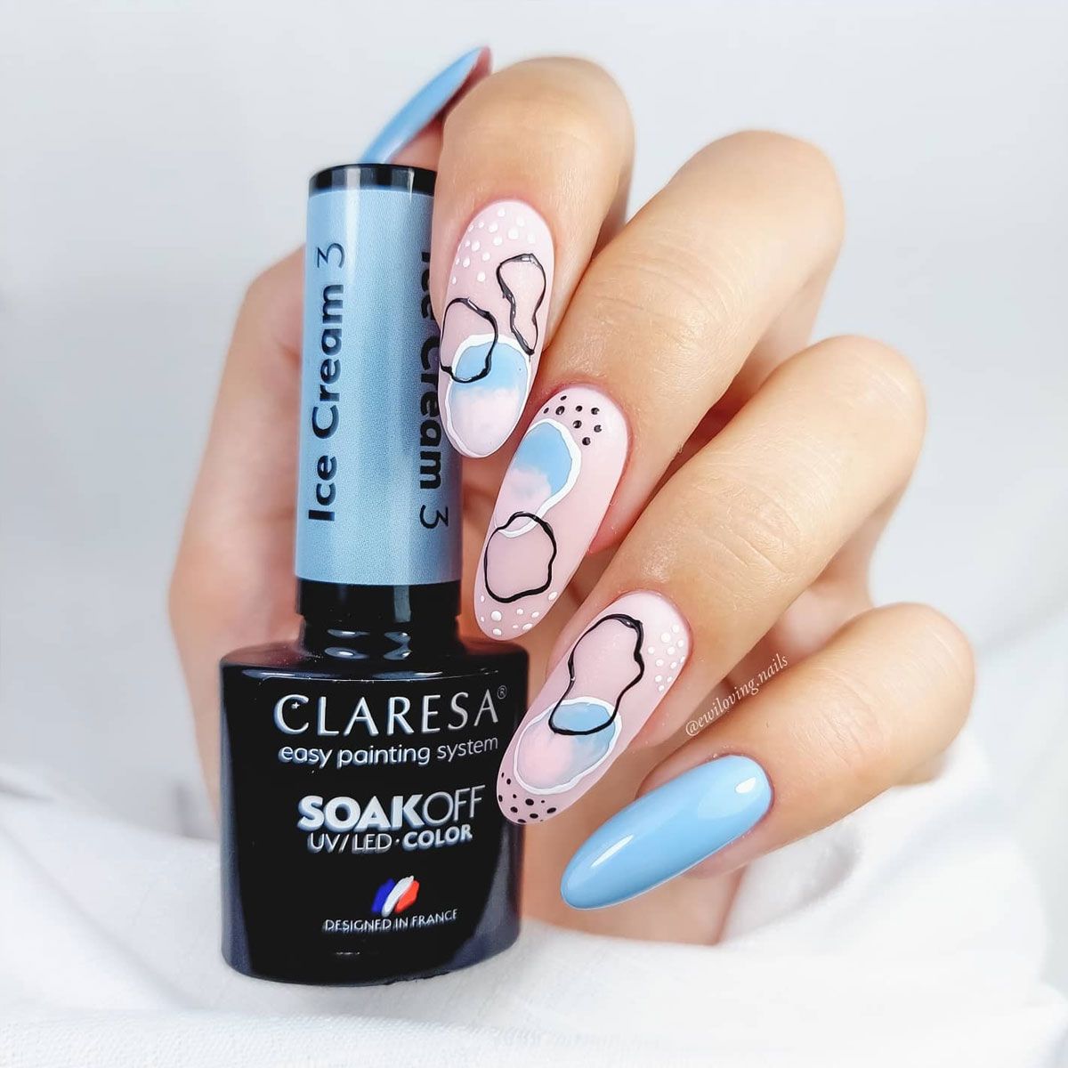 Claresa Claresa UV LED Gellak 5 ml Ice Cream 3