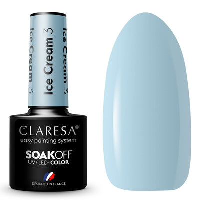 Claresa Claresa UV LED Gellak 5 ml Ice Cream 3