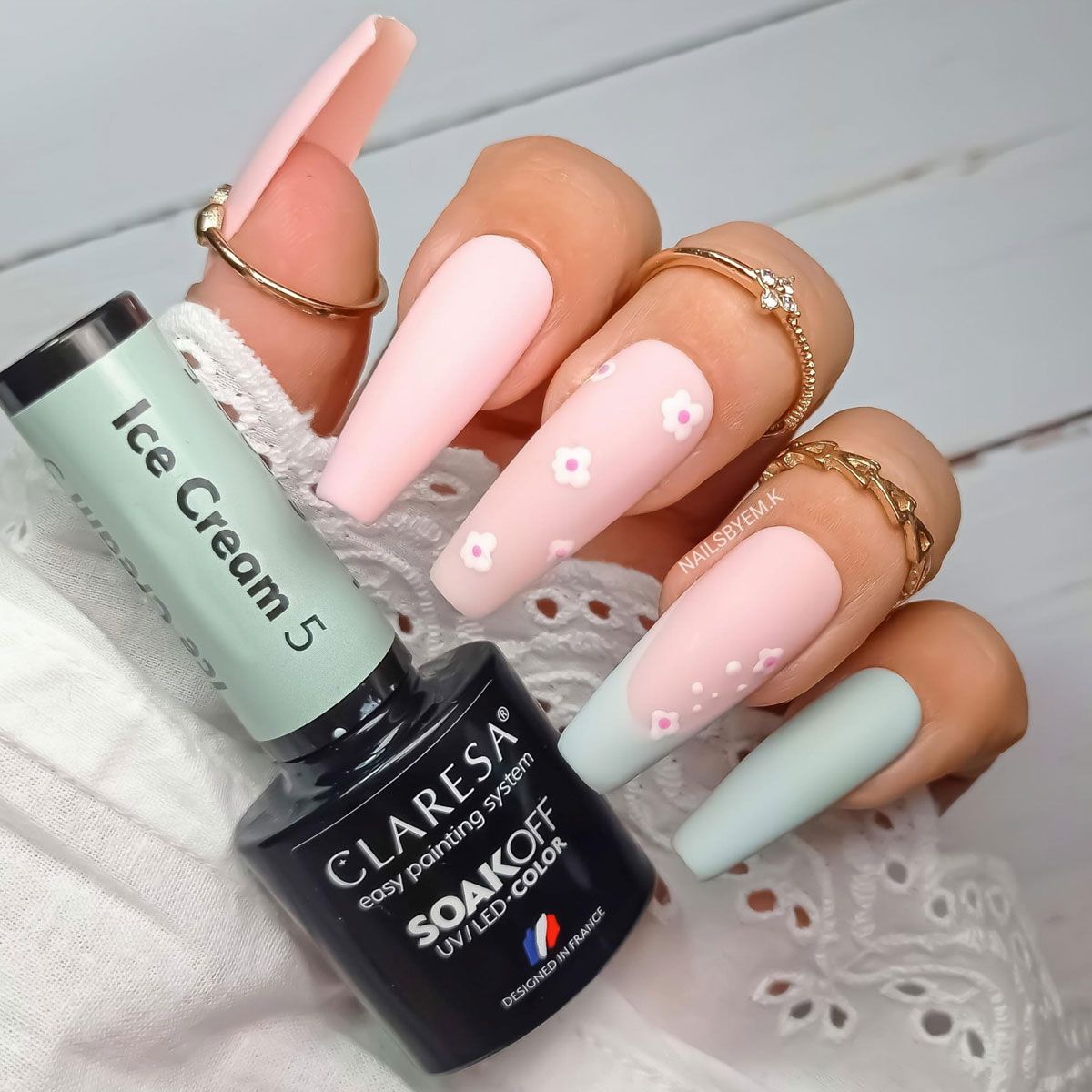 Claresa Claresa UV LED Gellak 5ml Ice Cream 5