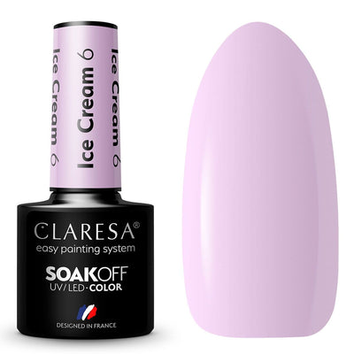 Claresa Claresa UV LED GELLAK 5 ml Ice Cream 6