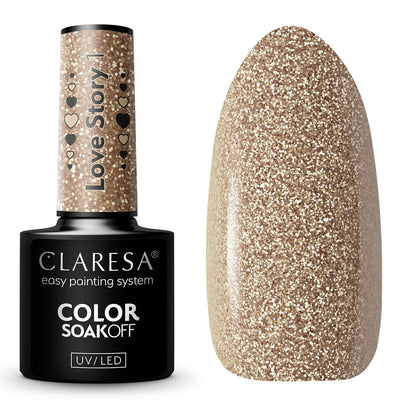 Claresa Claresa UV a conduit Gellak 5ml Love Story 1