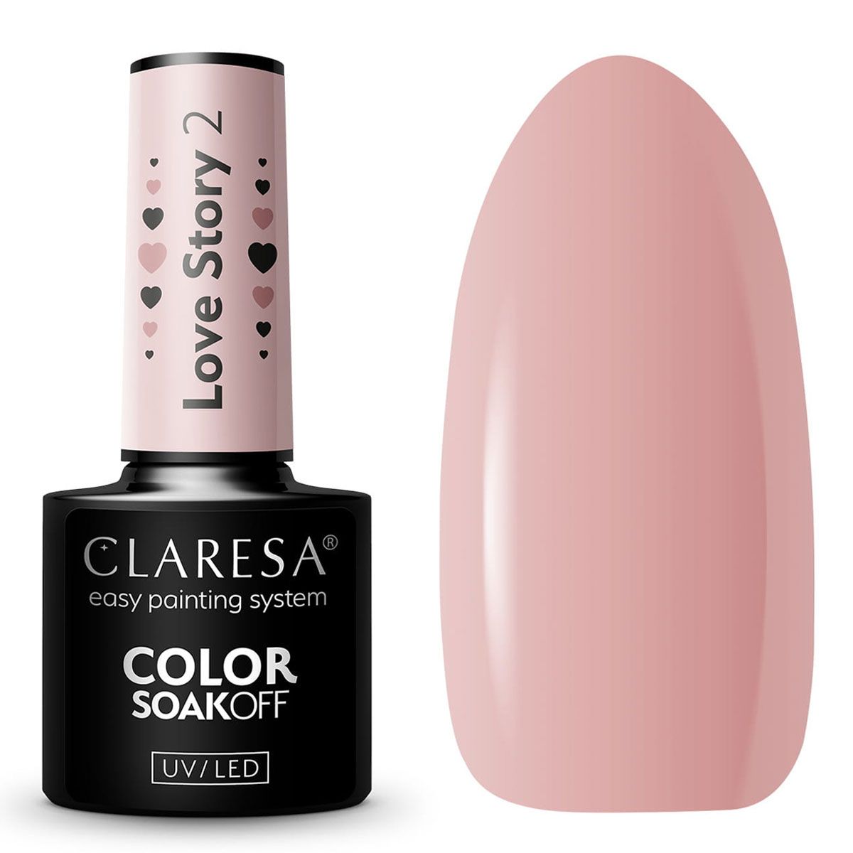 Claresa Claresa UV a conduit Gellak 5ml Love Story 2