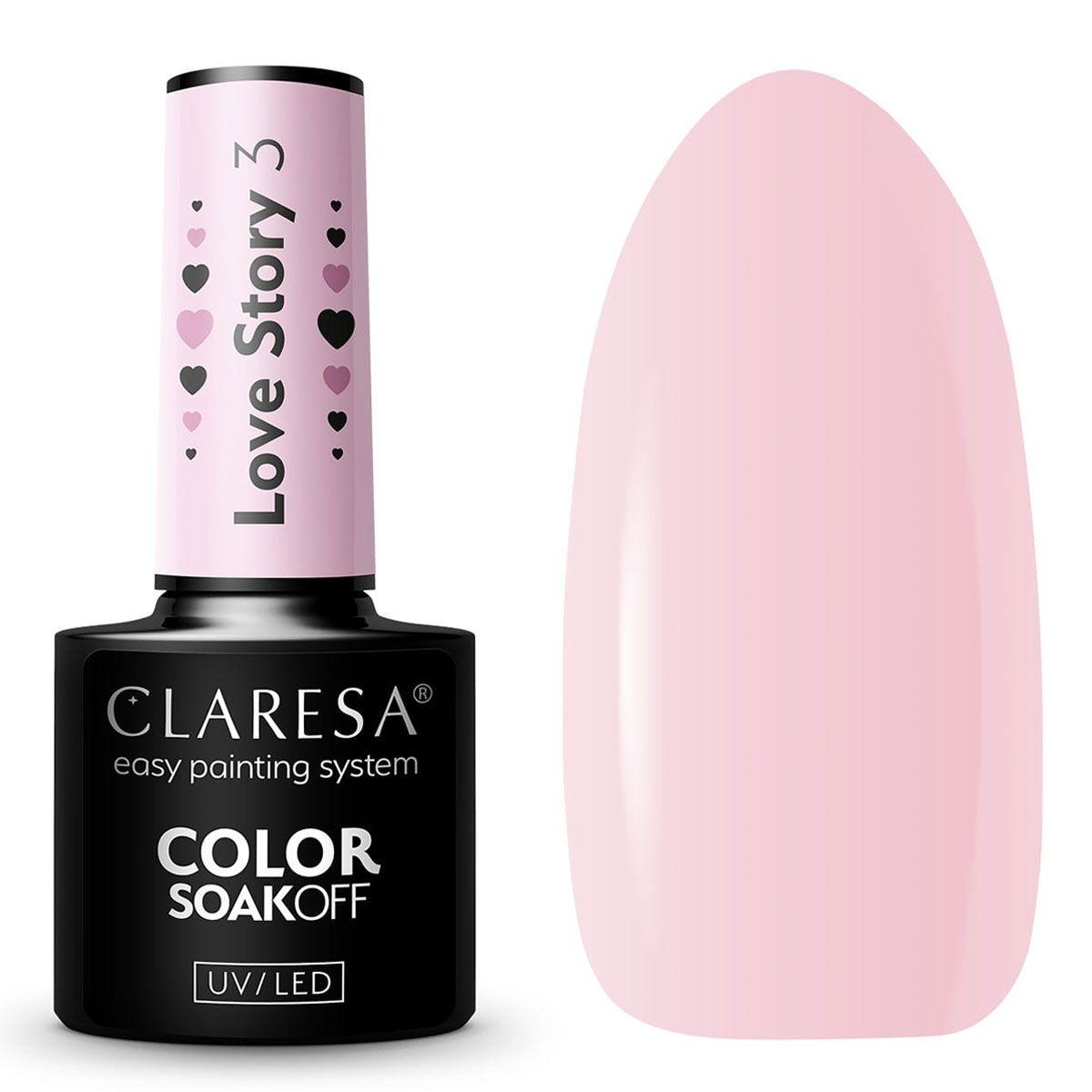 Claresa Claresa UV a conduit Gellak 5ml Love Story 3