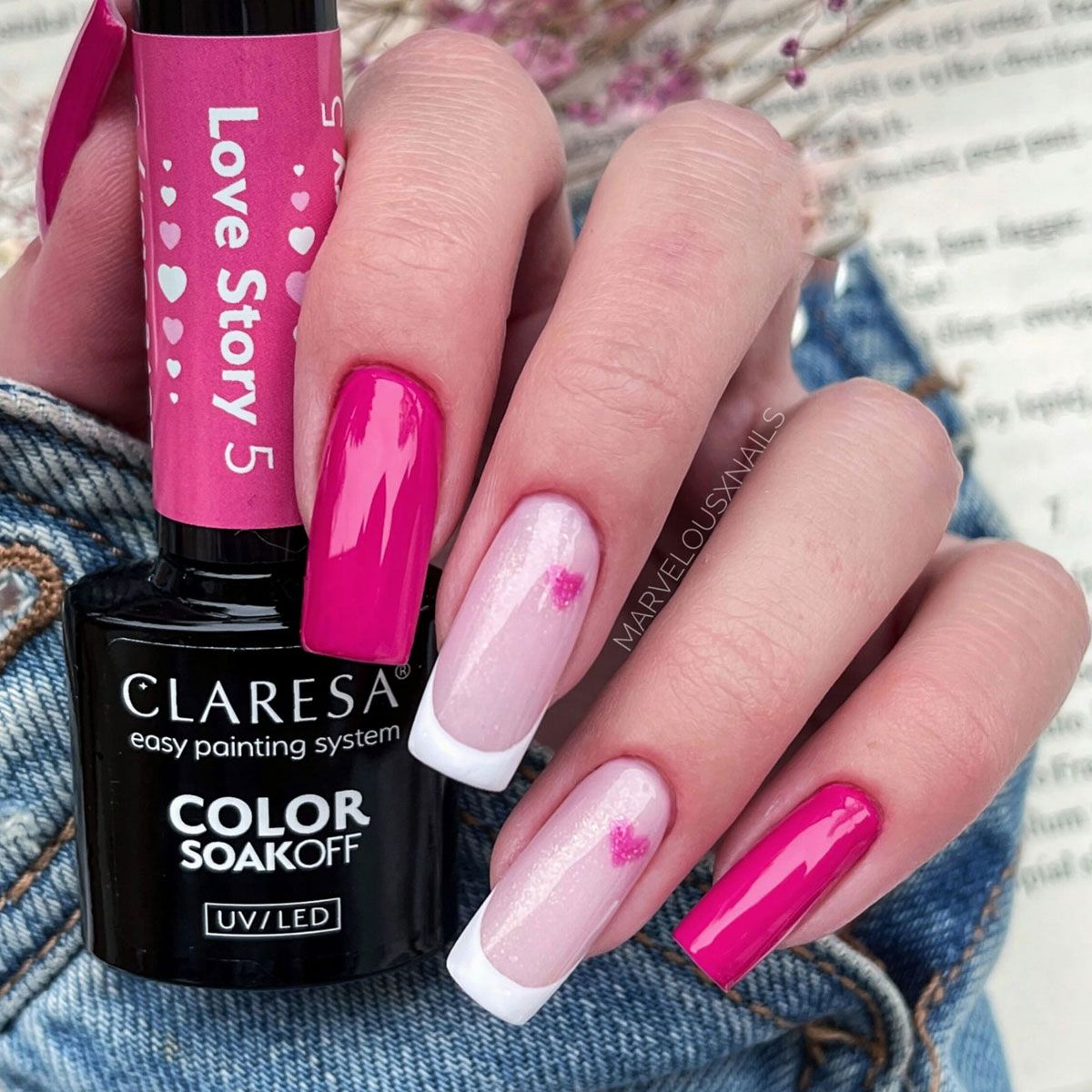 Claresa Claresa UV a conduit Gellak 5ml Love Story 5