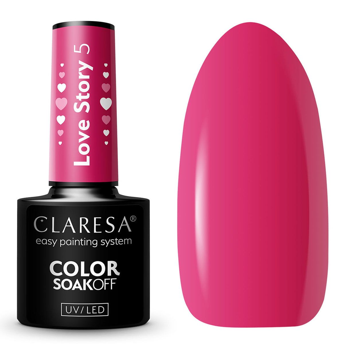 Claresa Claresa UV a conduit Gellak 5ml Love Story 5
