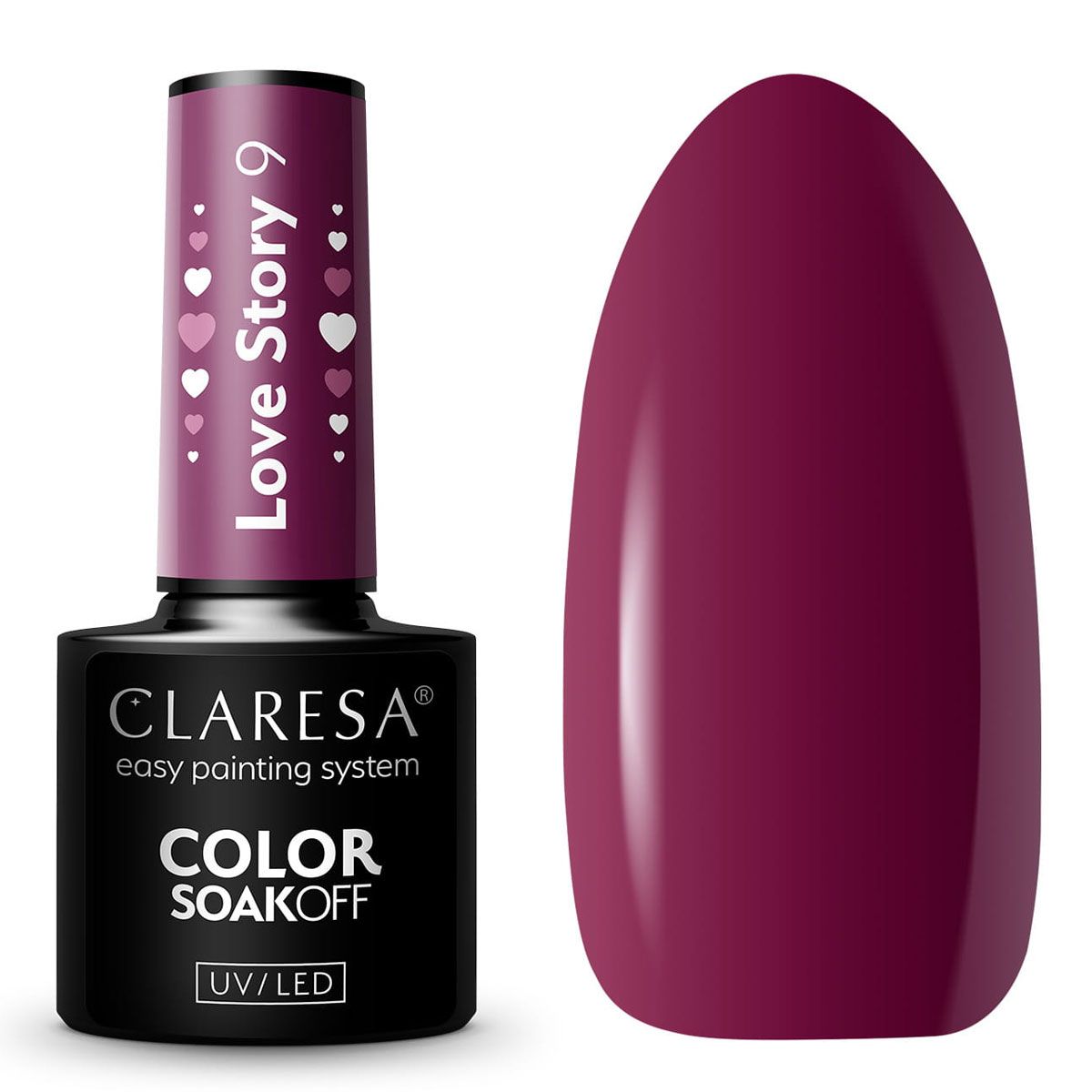 Claresa Claresa UV a conduit Gellak 5ml Love Story 9