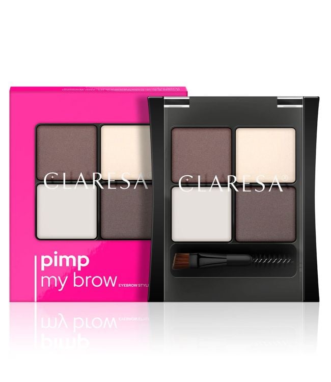 Claresa Claresa Pimp My Brow Beaprow Styling Kit 02 Deep Brown 4gr
