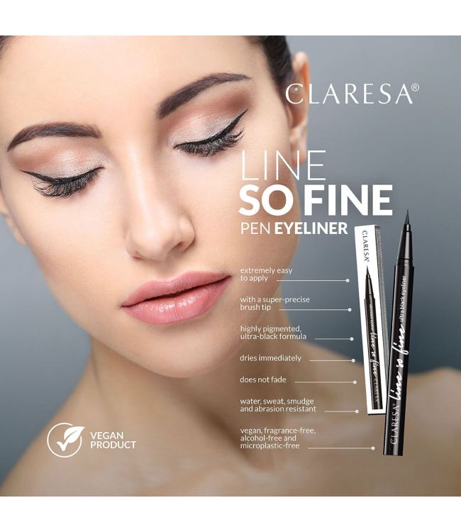 Claresa Claresa Line So Fine Eyeliner Pen Black