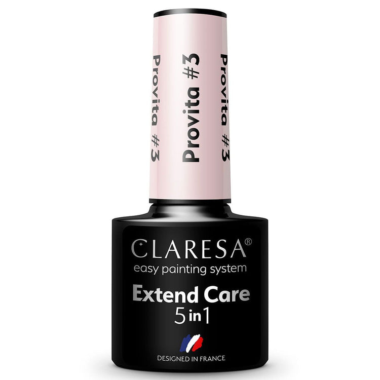 Claresa Claresa Extend Care 5 in 1 Provdita 3 Base Coat 5ml