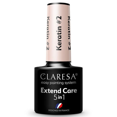 Claresa Claresa Extension Care 5 en 1 Couche de base de Kératine 2 5 ml
