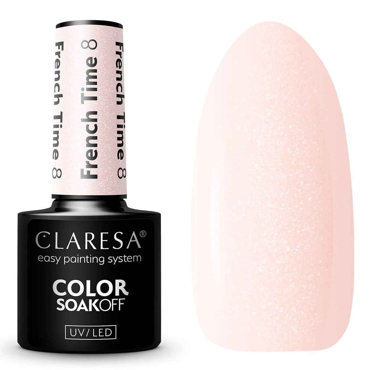 Claresa Claresa UV a conduit Gellak 5ml Temps français 8