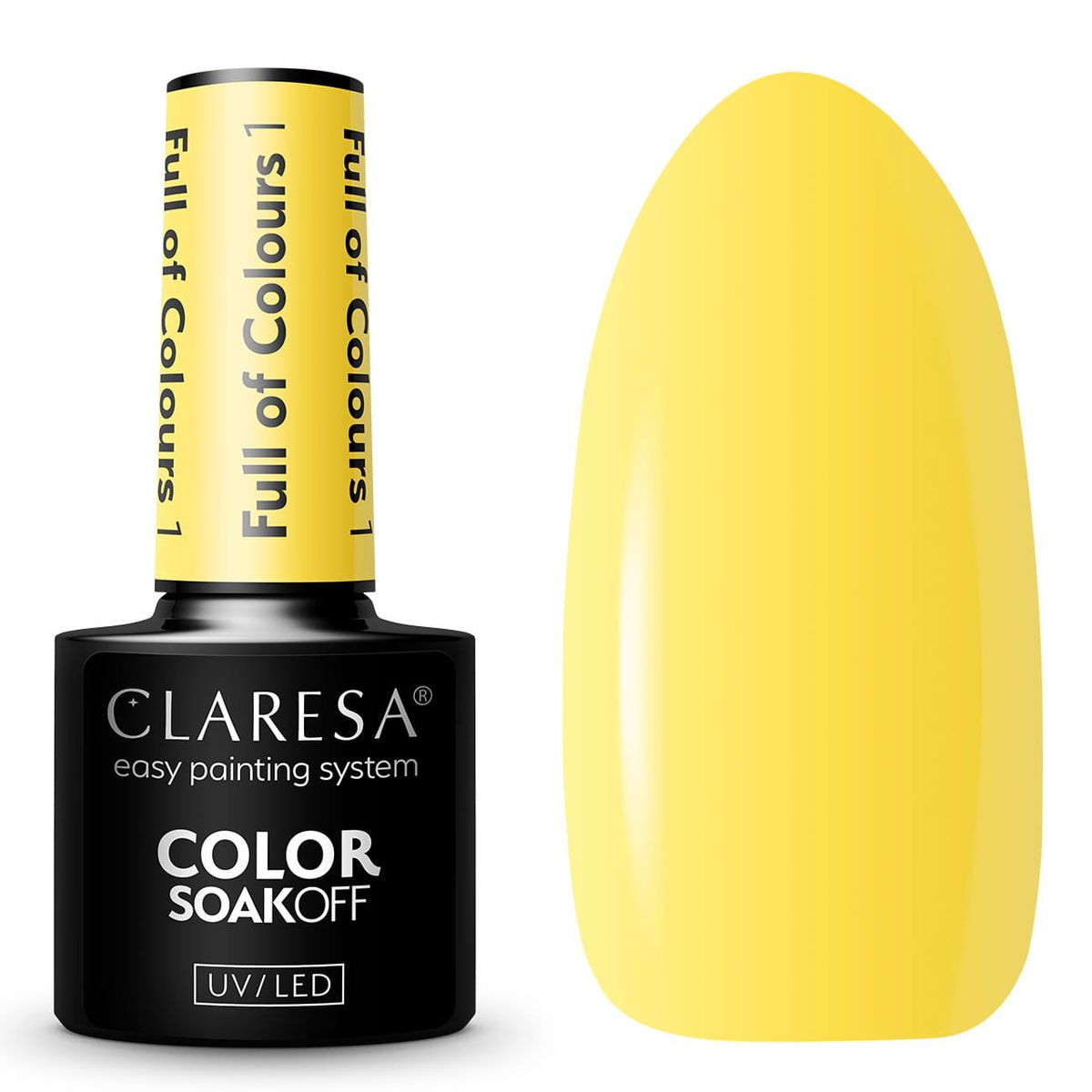 Claresa Claresa UV LED Gellak 5 ml complet ou couleurs 1